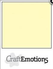 CraftEmotions Cardstock mit Textur hellgelb 10 Blatt 12x12