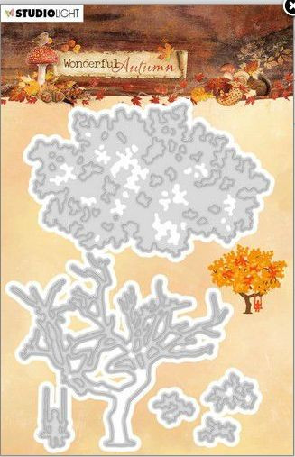 Studio Light Embossing Die 49x132mm Wonderful Autumn nr.310