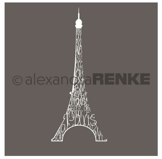 alexandra RENKE Motivstempel Eiffelturm
