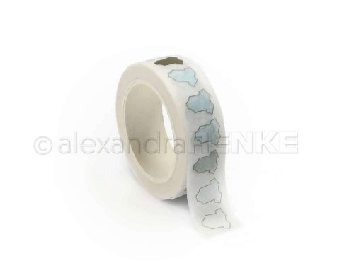 alexandra RENKE Washi Tape Light Blue Bodies / Babybodies hellblau