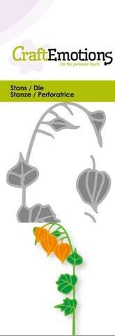 CraftEmotions Stanzschablonen Lampionpflanze