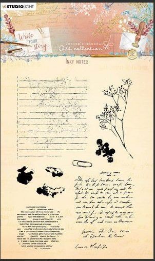Studio Light Clear Stamp JMA Write Your Story nr.210 A6