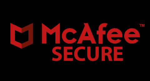 McAfee Secure logo