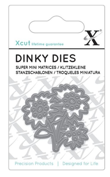 Xcut Klitzekleine Stanzschablone Dinky Die Flowers