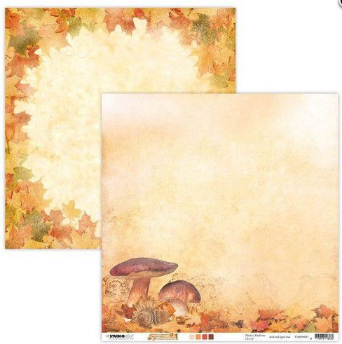 Studio Light Scrap Doppelseitig 304 x 304 mm Wonderful Autumn nr.91