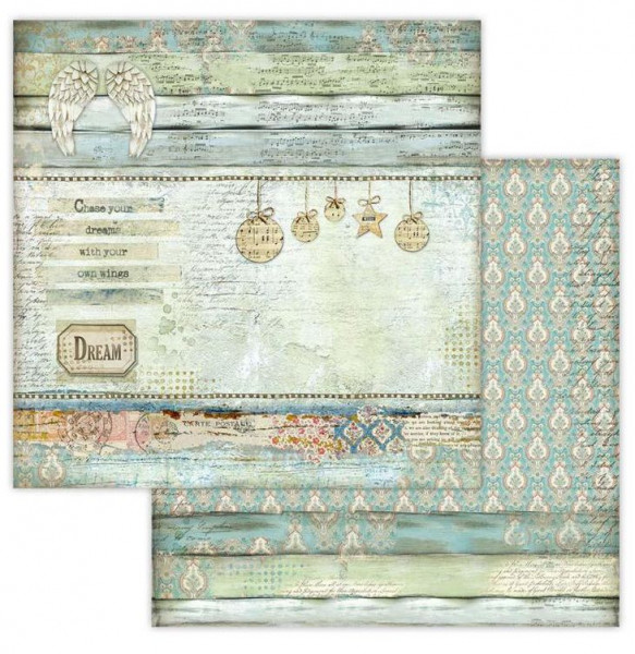 Stamperia Scrapbookapapier Paper Angels 12x12