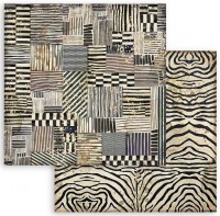 Stamperia Scrapbooking Double face sheet - Savana zebra Stamperia Scrapbooking Double face sheet - Savana zebra