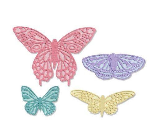 Sizzix Thinlits Die Set - 9PK Schmetterlinge / Flutter on Jessica Scott