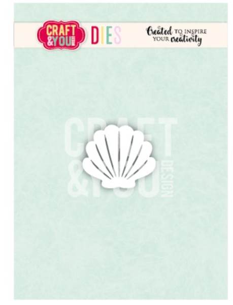 Craftandyou Design Stanzschablone Muschel