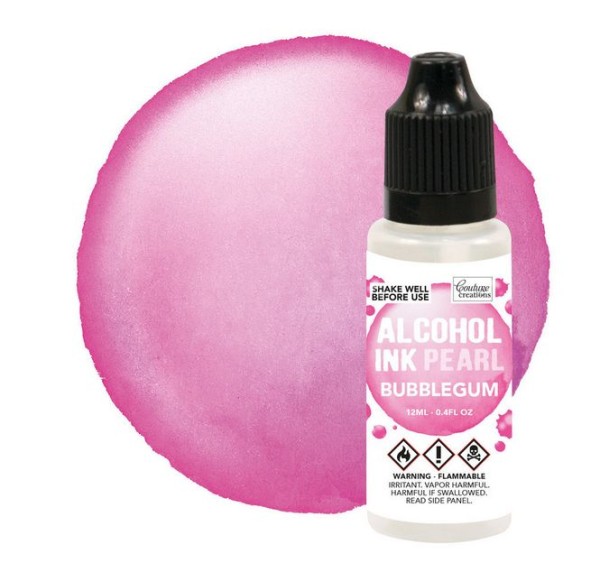 Couture Creations Alcohol Ink Pearl Bubblegum 12ml