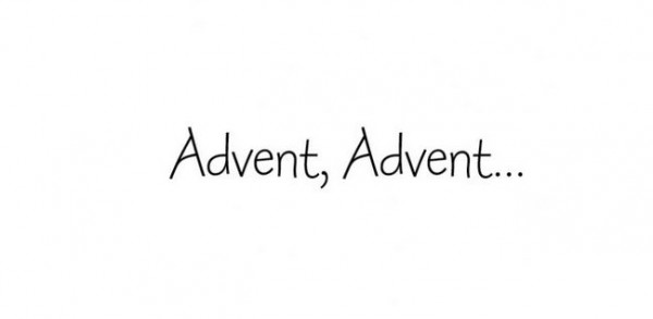 Stempel - Advent, Advent… - B 50 x H 15 mm
