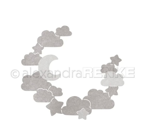 AlexandraRENKE Stanzschablone 'Nachthimmelkranz'