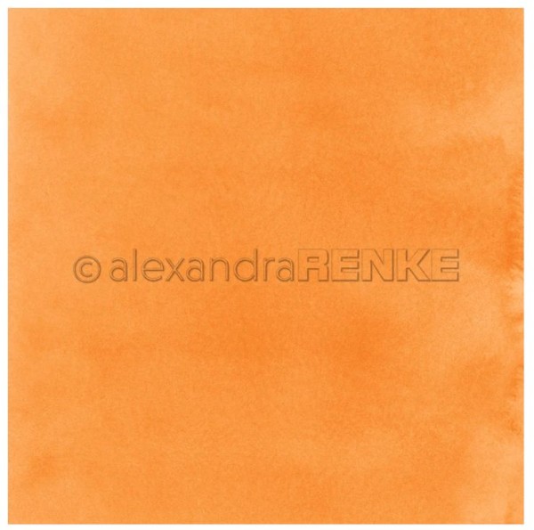 AlexandraRENKE Designpapier 'Mimi Summer Special Leuchtend Orange' 200g/m²