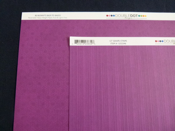 BoBunny Grape Stripe #12GS346