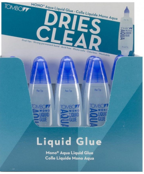 Tombow mono aqua liquid glue (blau) 1 Flasche