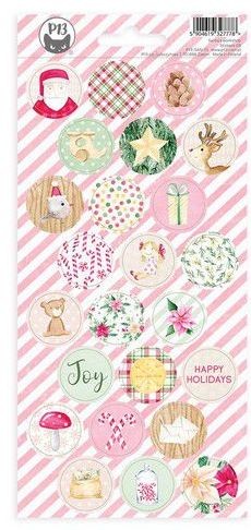 Piatek13 - Sticker sheet Santa‘s workshop 03 P13-SAN-13 10,5x23cm