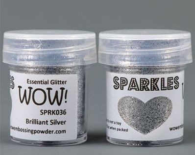 WOW! Sparkles Glitter - Brilliant Silver