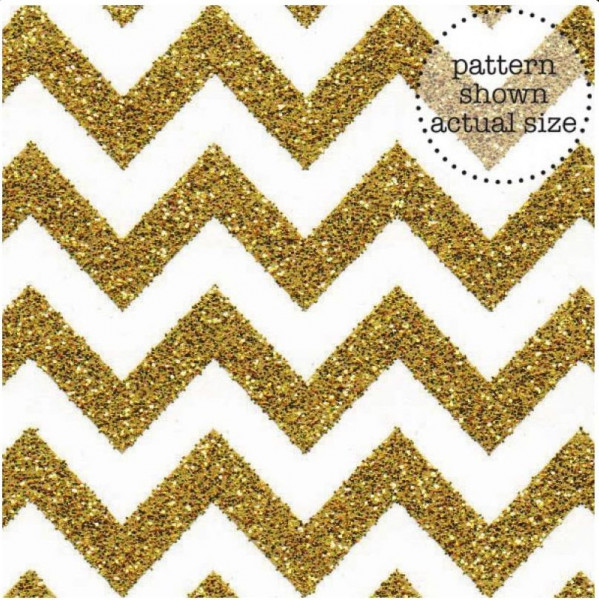 doodlebug 4090 gold metallic chevron sugar coated cardstock