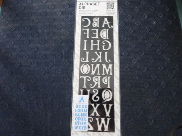 XCut Stanzschablone Alphabet Slimline XCU503082
