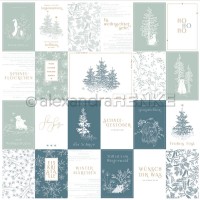 AlexandraRENKE Designpapier Kärtchenbogen Waldtierfreunde Jaspisgrün AlexandraRENKE Designpapier Kärtchenbogen Waldtierfreunde Jaspisgrün