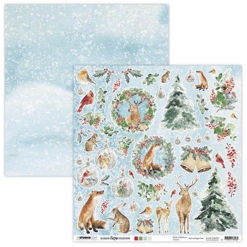 Studio Light Scrap Ultimate Scrap Winter Collection nr.91 SL-USC-SCRAP91 305x305 mm