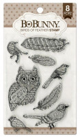 BoBunny Birds of Feather Stamp Clear Stamps 12105440 (8 Stck) BoBunny Birds of Feather Stamp Clear Stamps 12105440 (8 Stck)