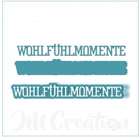 JM Creation Stanzschablone Wohlfühlmomente