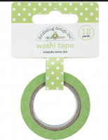 doodlebug washi tape limeade swiss dot 3653 doodlebug washi tape limeade swiss dot 3653