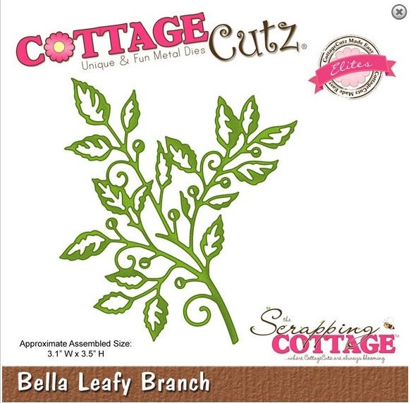Cottage Cutz Stanzschablone Bella Leafy Branch