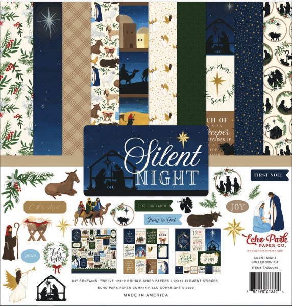 Echo Park 12x12 Collection Kit Silent Night