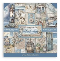 Stamperia Silent Sea 12x12 Inch Paper Pack (SBBL169) Stamperia Silent Sea 12x12 Inch Paper Pack (SBBL169)