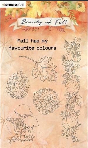 Studio Light Clear Stamp Beauty of Fall nr.62 SL-BF-STAMP62 A6