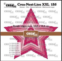 Crealies Crea-nest-dies XXL Sterne mit unregel. Rand Crealies Crea-nest-dies XXL Sterne mit unregel. Rand