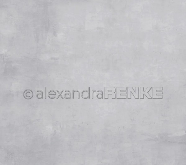 alexandraRENKE Designpapier 'Calm Aschgrau'