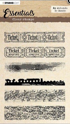 Studio Light Clear Stamp By Jolande de Ronde nr.02 STAMPBJ02 150x210mm