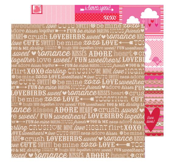 doodlebug sweetheart secret admirer 4043 Designpapier