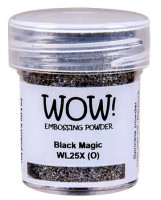 WOW! Embossing Pulver Black Magic WOW! Embossing Pulver Black Magic