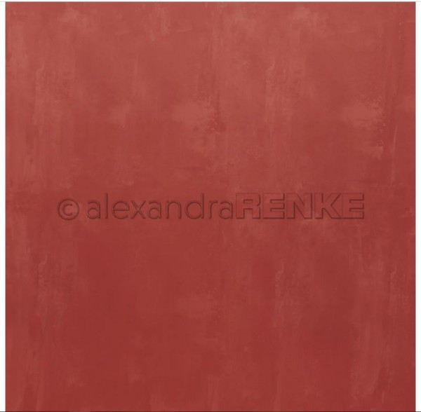 alexandraRENKE Designpapier 'Calm Bordeauxrot' 200g/m²