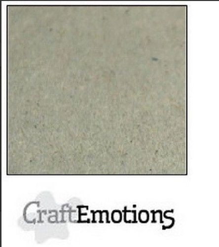 CraftEmotions Graupappe 2 mm 12x12 5 Bogen