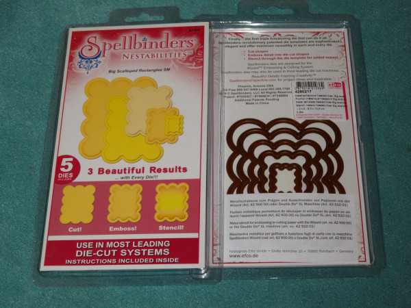 Spellbinders Nestabilities S4-256 Big Scalloped Rectangles small