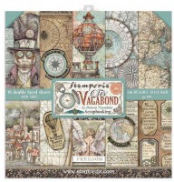 Stamperia Paper Pack 12x12 Sir Vagabond Stamperia Paper Pack 12x12 Sir Vagabond