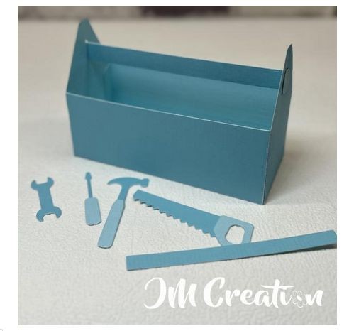 JM Creation Werkzeugkiste Stanzschablone
