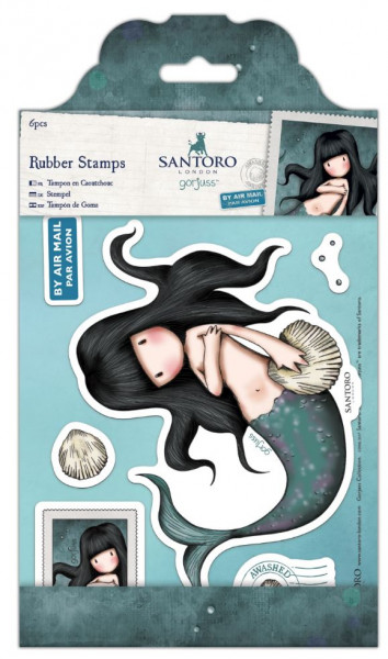 Gorjuss Santoro Rubber Stamps Awashed GOR907132