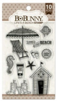 BoBunny Life´s a Beach stamp 10 Clearstamps #12105031 BoBunny Life´s a Beach stamp 10 Clearstamps #12105031