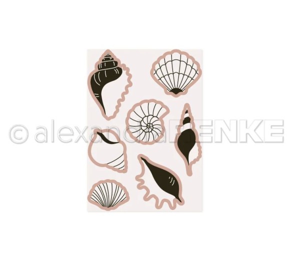 alexandraRENKE Cut&Emboss Folder Muscheln
