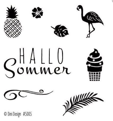 Dini Design Clear Stamps Sommer