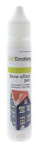 CraftEmotions Schnee Effect Schreiber - True snow 30ml