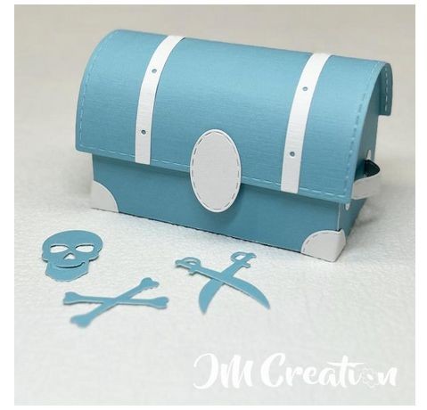 JM Creation Stanzschablone Schatztruhe