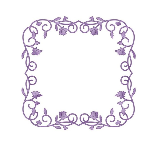 Cottage Cutz Stanzschablone Bella Floral Frame