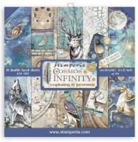 Stamperia Scrapbooking Pad 10 sheets 12x12 - Cosmos Infinity Stamperia Scrapbooking Pad 10 sheets 12x12 - Cosmos Infinity